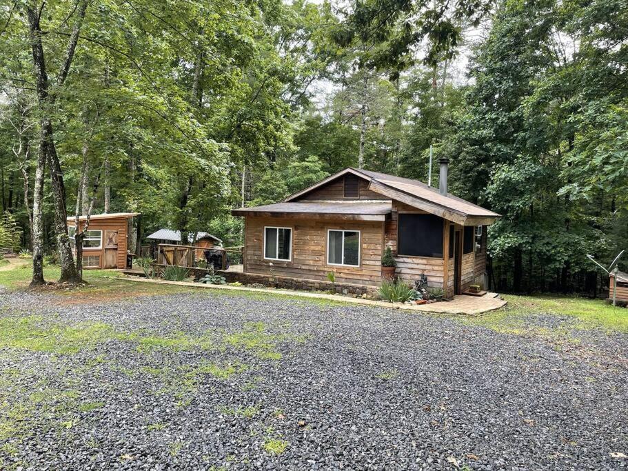 Beautiful & Peaceful Cabin W/ Deck Garden & Fire-Pit Murphy Exterior foto