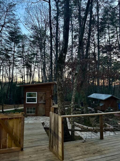 Beautiful & Peaceful Cabin W/ Deck Garden & Fire-Pit Murphy Exterior foto